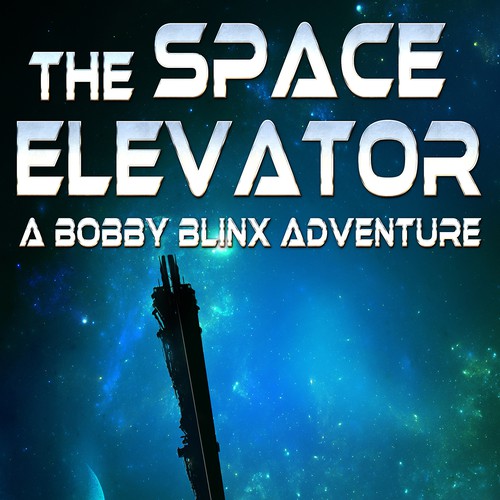 Book Cover for an epic science fiction adventure. Design by 8bit Design