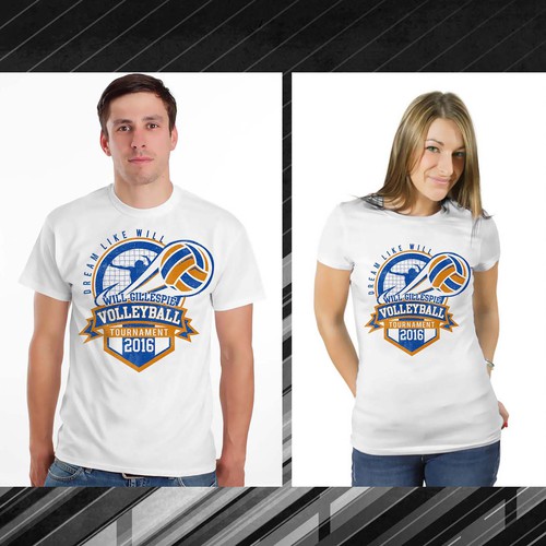 Volleyball Championship - Volleyball T-shirt Design T-Shirt Design