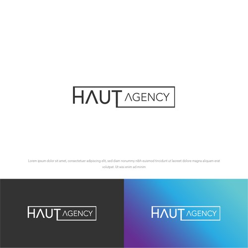 Talent agency logo design Design by mangsettingind