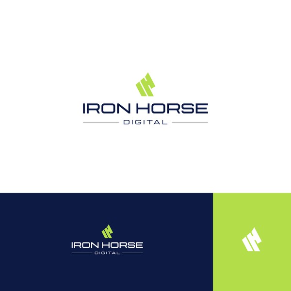 Iron Horse Logo Design
