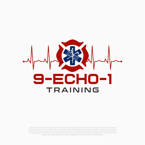 Creative Logo for Emergency Services training. Design by Ityanjaoehar®