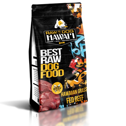 Game Changer Frozen Organic, Raw Dog food needs a kickass packaging design -- Are you up to it? Design von Whitefox 85
