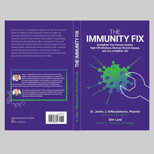 Health Immune System Book Ontwerp door Wolferstan