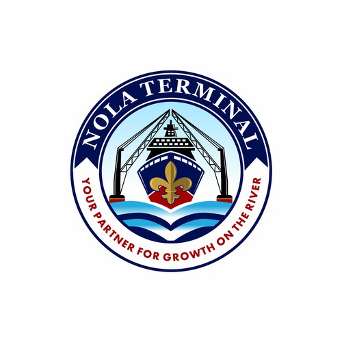 NOLA Terminal Logo Design by industrial brain ltd