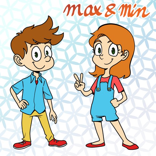 Create Twin Boy And Girl Cartoon Characters Character Or Mascot Contest 99designs