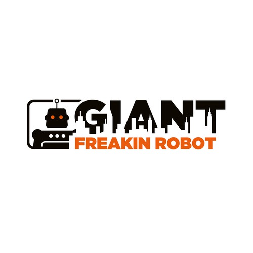 Minimalist, Classy Giant Robot Logo Wanted Design by TJCD