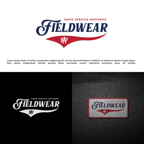 Logo for home service uniform company Diseño de Arif Huda Ir
