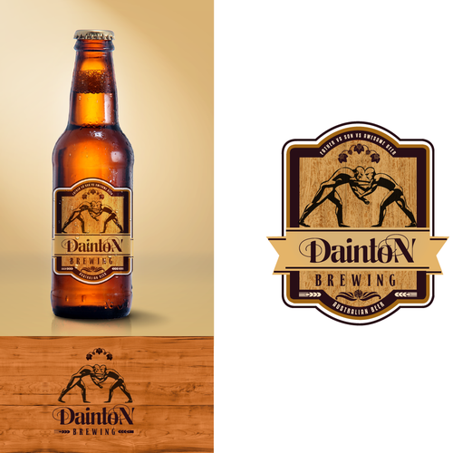 logo for Dainton Brewing Design by ds17