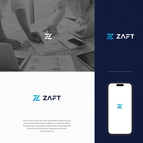 Design Energetic new logo for B2B agency startup called Zaft! por Striker29