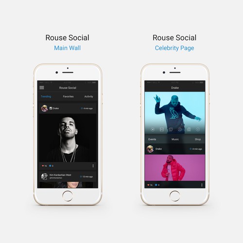 Social Media App Contest Diseño de velinsi