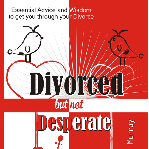 book or magazine cover for Divorced But Not Desperate Diseño de Drago&T