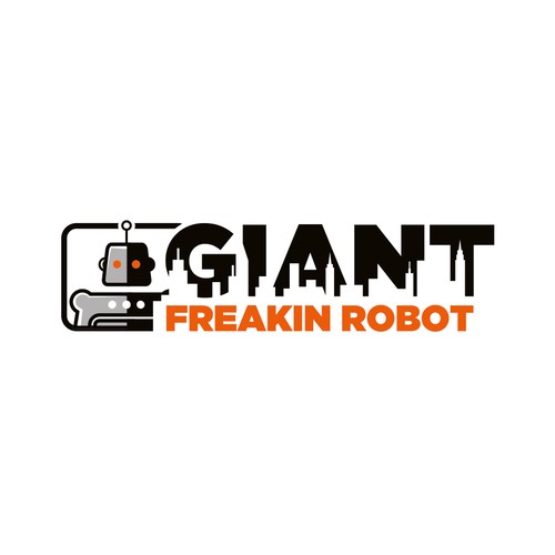 Minimalist, Classy Giant Robot Logo Wanted Design by TJCD