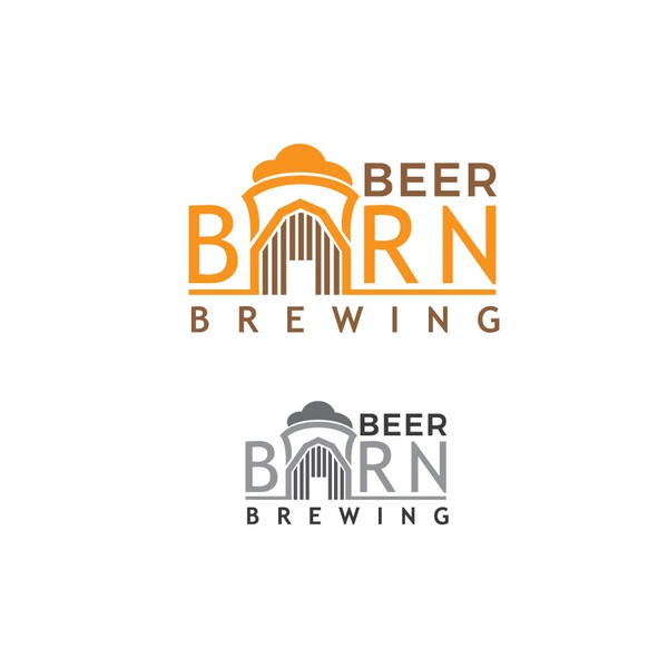 Logo concept for barn brewers