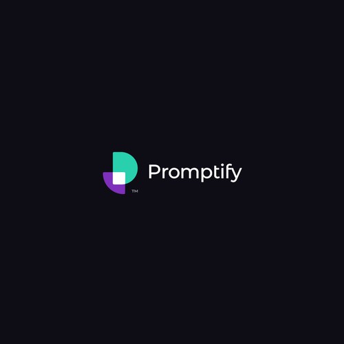 Modern, Simple and Sleek Logo for Promptify.com Design by VisibleGravity™
