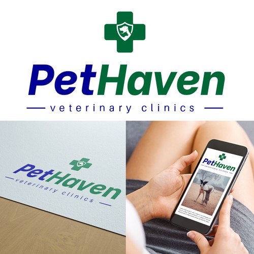 PetHaven Veterinary Clinics Logo Contest Design by Srdjan- Beograd