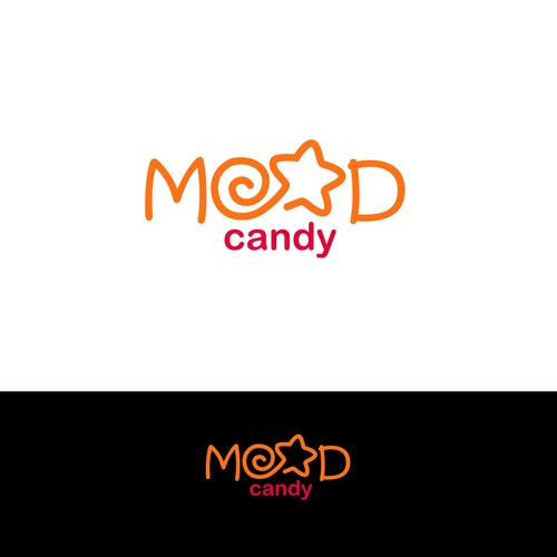 Logo for MOOD BOOSTING supplment called MOOD CANDY Design by Smarttaste™ ♥