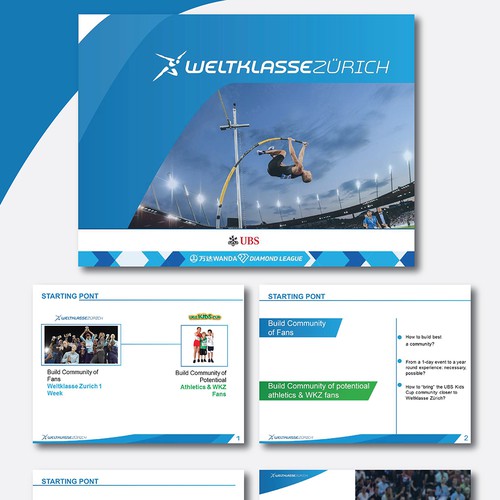 PowerPoint template contest entry by Sabil Design