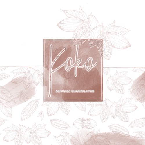 Design a folding chocolate box Design by Amanda Mafra