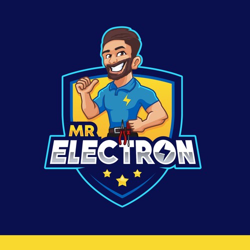 Design a logo for MR ELECTRON the electrical specialist Design by Gr8 ART