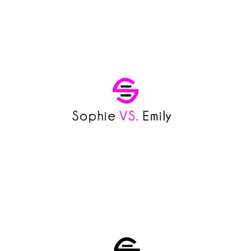 Create the next logo for Sophie VS. Emily Diseño de Maia & Stefan Pulciu