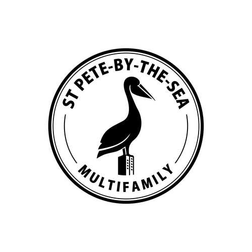 Sophisticated Florida Pelican Logo Design by muuter