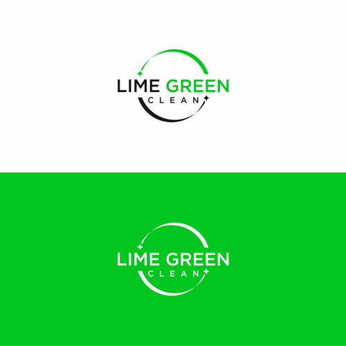Lime Green Clean Logo and Branding Réalisé par G A D U H_A R T