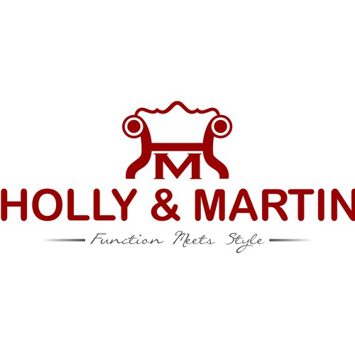 Create the next logo for Holly & Martin Design by Alunasatria