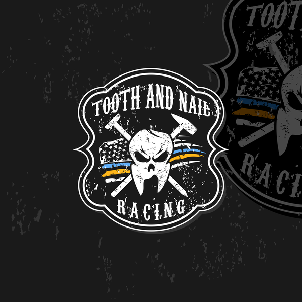 Design by R A V E N. art titled "Tooth & Nail Racing"