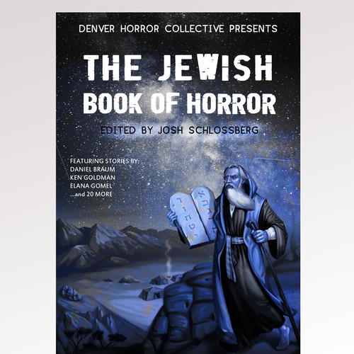 THE JEWISH BOOK OF HORROR Design by thekidgraphic