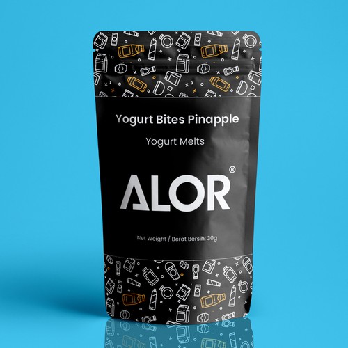 ALOR Yogurt Bites Design by Franklin Wold