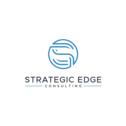 Sophisticated logo with an edge Design by DivineArts™