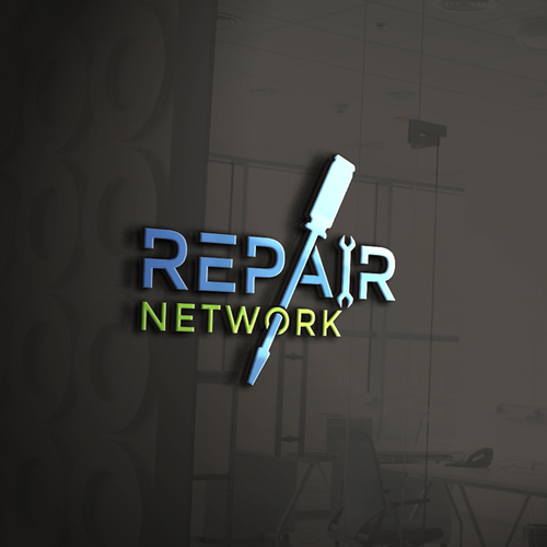 Repair Network logo design needed for auto and home repairs Design by airdesigns24