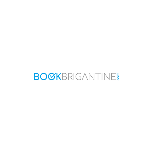 BookBrigantine.com Simple Vacation Rental Logo Design by kms*desen