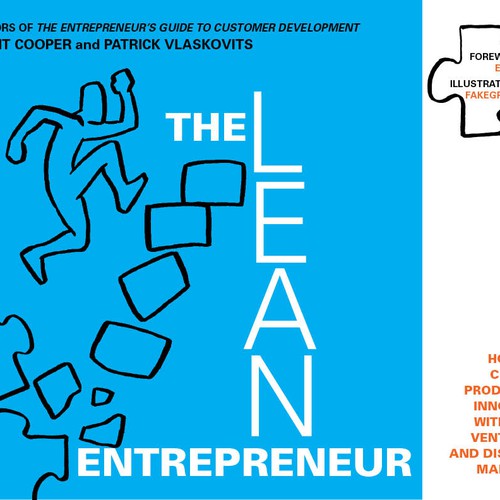 EPIC book cover needed for The Lean Entrepreneur! デザイン by A.MillerDesign