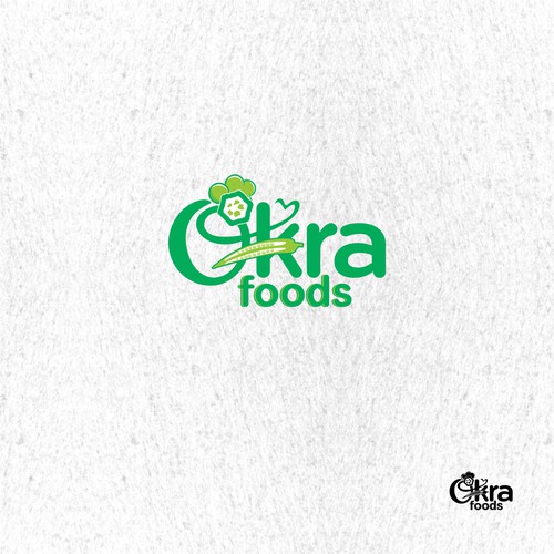 Okra inspired logo design Design by i-ali