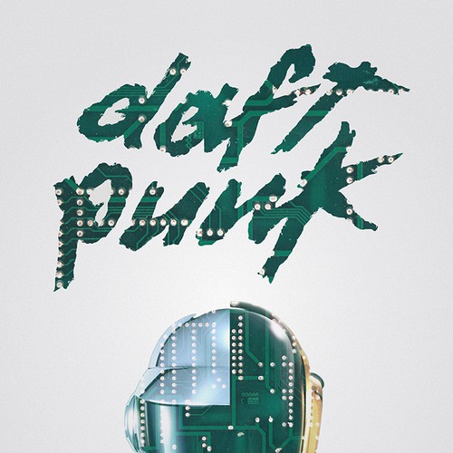 Design 99designs community contest: create a Daft Punk concert poster di Alvazer