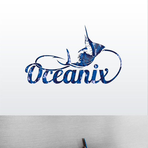 Oceanix fishing apparel logo, Logo design contest