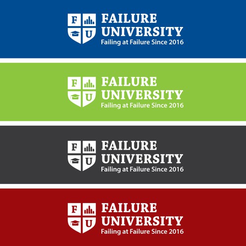 Edgy awesome logo for "Failure University" Réalisé par Lead