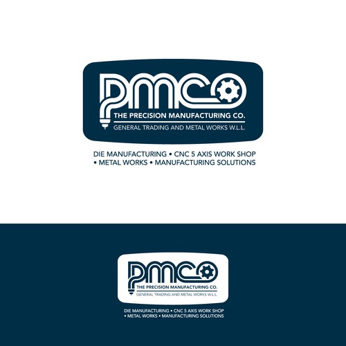 Create a logo for Precision Manufacturing Co W.L.L. Design by zurcaled