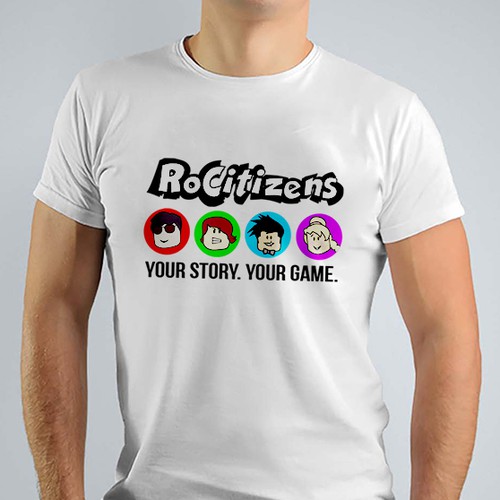 Create A Unique T Shirt Graphic For Popular Roblox Game Rocitizens T Shirt Contest 99designs - design roblox clothing for you by tzbrand