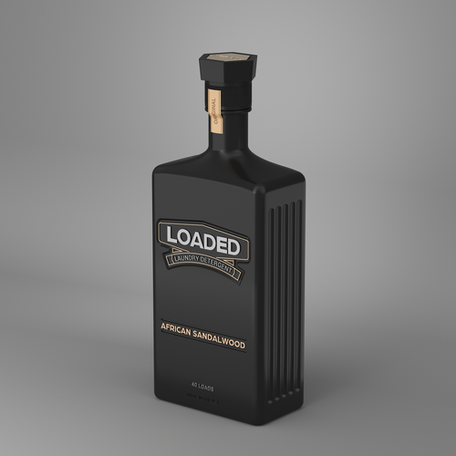 Masculine Cologne-Scented Laundry Detergent Bottle Diseño de ¤H5¤