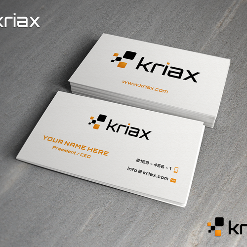 Design di Create logo and business cards for Kriax di Zulax™