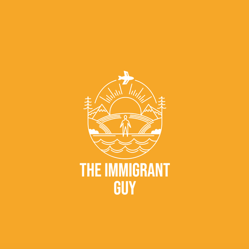 Proudly design a brand logo to support 45M+ U.S. Immigrants Design by Simo™