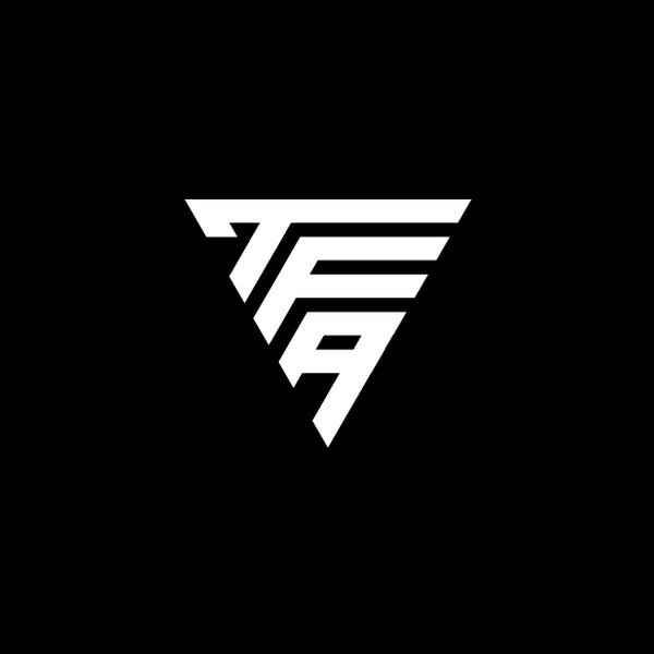 Diseño de Luckart.id titulado "TFA Monogram"