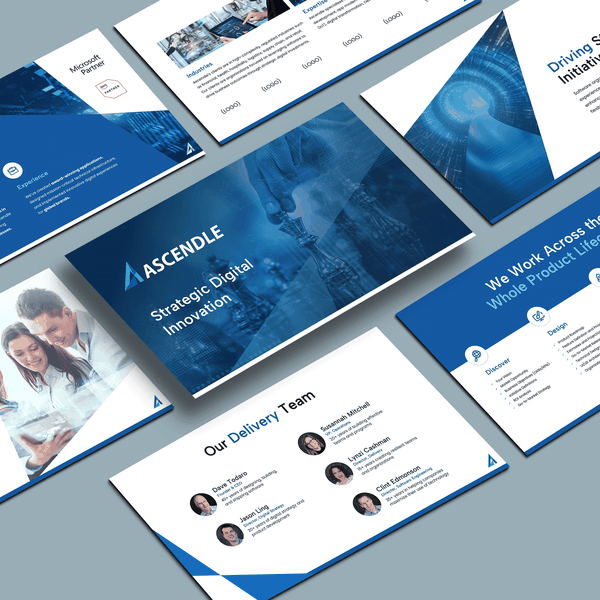 Powerpoint Template for Ascendle
