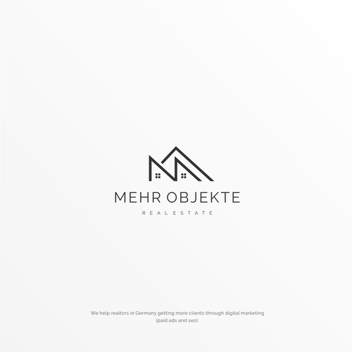 Corporate identy and logo for real estate marketing agency Design by R.one