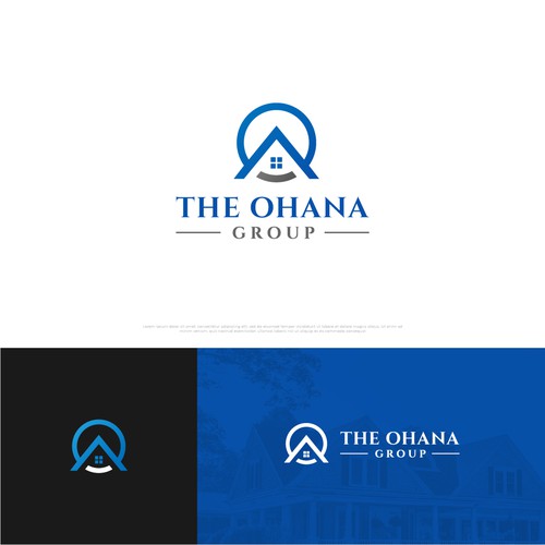 Logo for a real estate brokerage that treats you like family-ontwerp door Fector Design