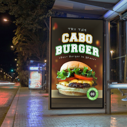 Billboard for Burger Company Design by Etterisc