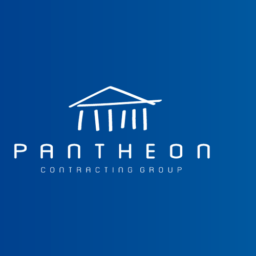 logo for Pantheon Contracting Group Design by Lazkano