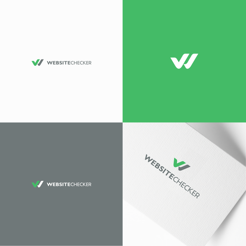 New SaaS Startup WebsiteChecker Needs a LOGO!! Design by BrandingDesigner